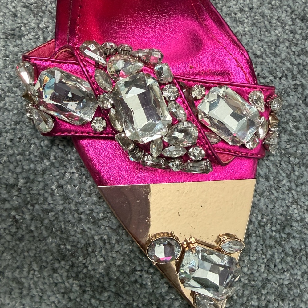 Pink diamond Azalea Wang heels - Picture 5 of 6